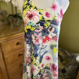 Cynthia Rowley Silk Dress with Racerback…NWT